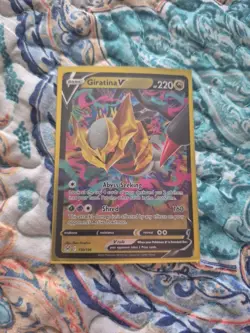 Pokemon Giratina V Swsh11: Lost Origin Ultra Rare Holo 130/196 Basic 220 HP - Image 1