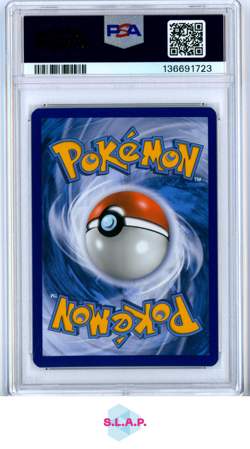 GLURAK & RUTENA GX COSMIC ECLIPSE-GER POKEMON SM COSMIC ECLIPSE 2019 22 PSA 8 - Image 2