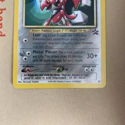 Scizor 33 Pokemon WOTC Black Star Promo - Near Mint NM (fast dispatch) - Image 4