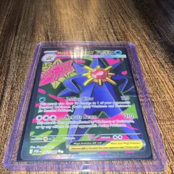 Pokemon Mega Starmie EX 102/088 Perfect Order 2026 Ultra Rare Full Art - Image 4