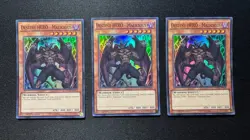 Destiny Hero Malicious DESO-EN010 * Play Set * 1st Edition Super Rare NM YuGiOh - Image 1