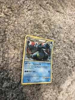 Pokemon TCG Feraligatr HeartGold SoulSilver 20/123 Holo Promo Rare LP To Nm🔥 - Image 2