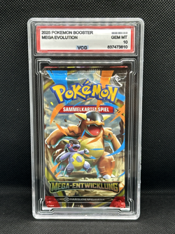 VCG Grade 10 Mint Pokemon Mega Evolution Booster Mega Kangaskhan - NO PSA/BGS - Image 1