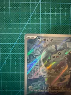 Pokemon TCG Mantyke 189/182 Illustration Rare Paradox Rift English - Image 2