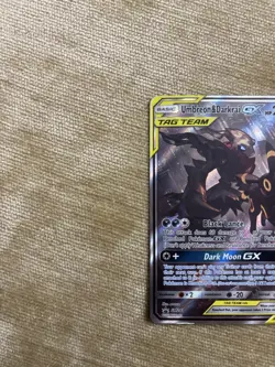Pokemon Umbreon & Darkrai GC TAG TEAM SM241 Full Art Promo - Image 3