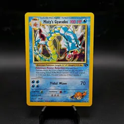 Pokemon TCG Misty's Gyarados Holo Rare Gym Challenge 13/132 Unlimited Edition - Image 1