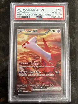 Pokemon 2024 Latias ex 239/191 SIR Surging Sparks GEM MINT PSA 10 - Image 1