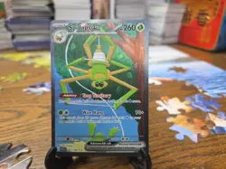 Pokemon SV01: Scarlet & Violet Base Set #243/198 Spidops ex Freshly Pulled - Image 1