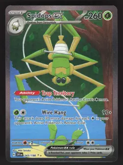 Spidops ex 243/198 Pokemon TCG SV01: Scarlet & Violet Base Set NM - Image 1