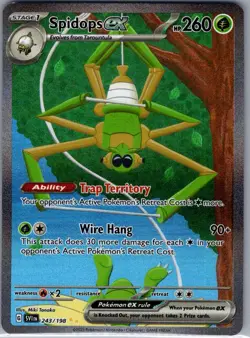 Spidops ex 243/198 SV01: Scarlet & Violet Base Set - Pokemon Card - NM - Image 1