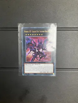 YuGiOh | Number 107: Galaxy-Eyes Tachyon Dragon | Gold Letter Rare | MAGO - Image 1