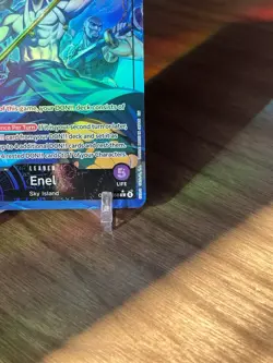 One Piece CCG Enel Leader OP15-058 Alt Art Adventure on Kami's Island OP15-EB04 - Image 5