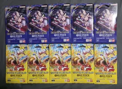 One Piece Adventure on Kami's Island OP15-EB04/ OP14 lot of 10 packs! - Image 1