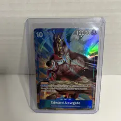 Edward Newgate Alt Art OP13-042 Carrying On His Will One Piece TCG - Image 1