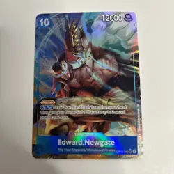 Edward Newgate Alt Art OP13-042 Carrying On His Will One Piece TCG - Image 2