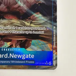 Edward Newgate Alt Art OP13-042 Carrying On His Will One Piece TCG - Image 5
