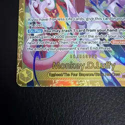 One Piece TCG Monkey D Luffy EB04-061 SEC OP15 - Image 2