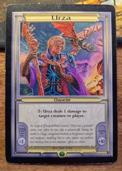 URZA, MISHRA, ASHNOD, & TAWNOS- 4x Oversized Card VANGUARD - Magic The Gathering - Image 2