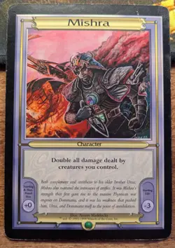 URZA, MISHRA, ASHNOD, & TAWNOS- 4x Oversized Card VANGUARD - Magic The Gathering - Image 4