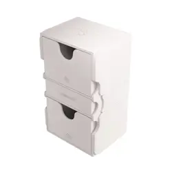 GameGenic Card Storage Stronghold 200 + Convertible Deck Holder XL - White New - Image 1