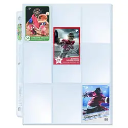 Platinum Series 9-Pocket Pages for Pokemon Cards Pokemon Card Binder Football... - Image 1
