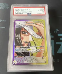 One Piece PSA10 Card Game Nico Robin PSA 10 Single Card Rare Collectible - Image 1