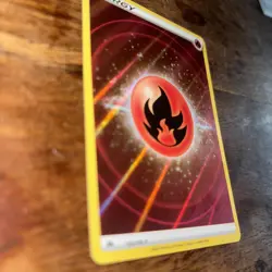 Pokemon TCG Fire Energy Crown Zenith Textured Holo Ultra Rare Card 153/159 - Image 3