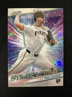 2024 Topps Update Series - Stars of Mlb Chrome #CSMLB-64 Paul Skenes (RC) - Image 1