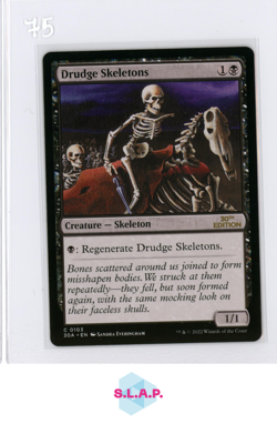 DRUDGE SKELETONS WIZARDS OF THE COAST MTG C 0103 30TH ANN. EDITION EN - Image 1