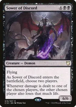 MTG Sower of Discord [C18] #19 LP - Image 1