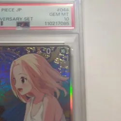 One Piece PSA10 Kaya 2nd Anniversary Set R Op03-044 card with minor flaws, no r - Image 4