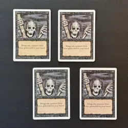 *** Raise Dead x4 Revised *** MtG Magic the Gathering 1994 VINTAGE FAST SHIPPING - Image 1
