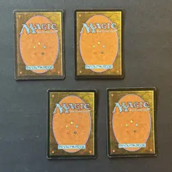 *** Unholy Strength x4 Revised *** Playset MtG Magic 1994 VINTAGE FAST SHIPPING - Image 2