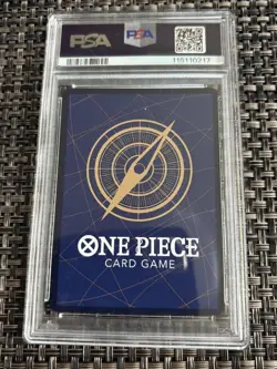 One Piece PSA10 Rayleigh Sp OP-11 Silver's God’s Fist Card Collectible - Image 2