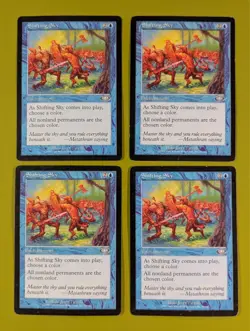Shifting Sky x4 Planeshift 4x Playset Magic the Gathering MTG - Image 1
