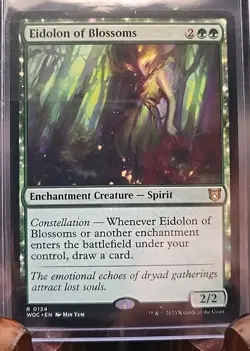 Eidolon of Blossoms Commander: Wilds of Eldraine MTG Regular Near Mint - Image 3