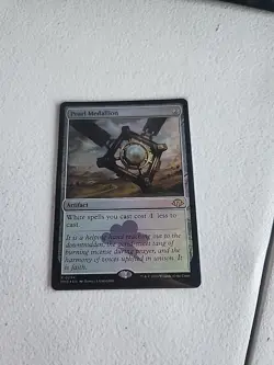 MTG Pearl Medallion (rare) Modern Horizons 3 FOIL N/M #M73 - Image 1