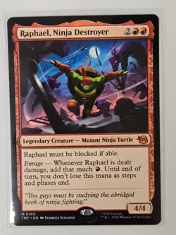 Raphael, Ninja Destroyer M Teenage Mutant Ninja Turtles 102 NM - Image 1