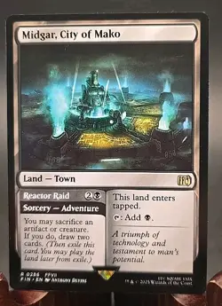 Midgar, City of Mako Final Fantasy MTG Regular Near Mint - Image 1