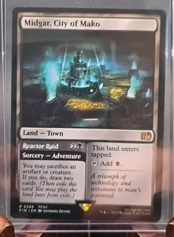 Midgar, City of Mako Final Fantasy MTG Regular Near Mint - Image 3