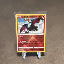 Radiant Charizard - 020/159 - Radiant Rare Crown Zenith Pokemon NM - Image 1