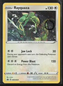 Rayquaza - Promo SWSH: Sword & Shield Promo Cards SWSH029 NM Pokemon Card Swirl - Image 1