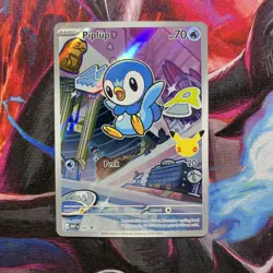 Pokemon TCG turtwig First Partner Illustration Rare 30th Anniversary - Image 2