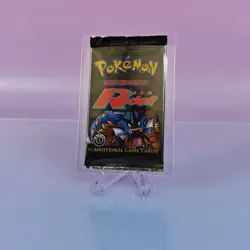 TEAM ROCKET FIRST EDITION POKEMON BOOSTER PACK 1999 ENGLISCH - Image 1