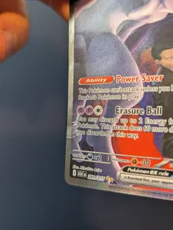 Pokemon tcg DAMAGED Team Rocket’s Mewtwo ex 281/217 SIR - Ascended Heroes - Image 3