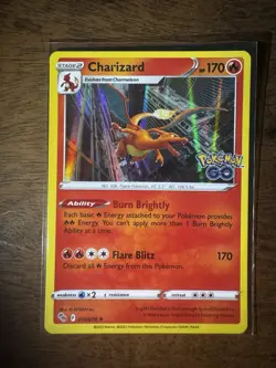 Charizard 010/078 (Holo Rare) Pokemon GO Near Mint 2022 - Image 1