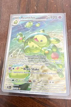 Reuniclus 171/162 Illustration Rare Pokemon Temporal Forces NM - Image 1