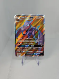 Aerodactyl GX Full Art 224/236 SM Unified Minds Holo Pokemon TCG - Image 1