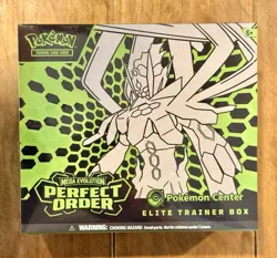 Pokemon Center Perfect Order ETB Sealed Exclusive Elite Trainer Box - Image 1