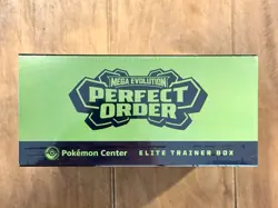 Pokemon Center Perfect Order ETB Sealed Exclusive Elite Trainer Box - Image 2